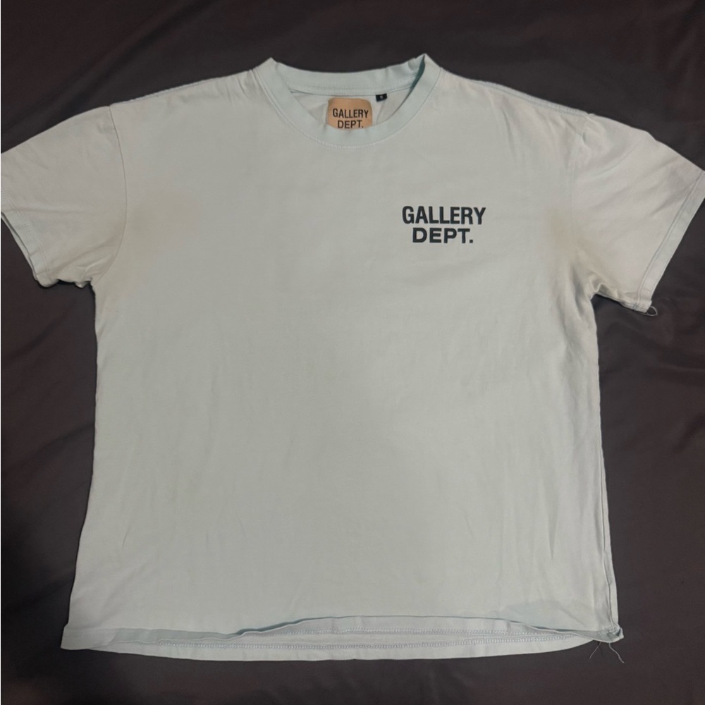 Gallery Dept White Short Sleeve Tee